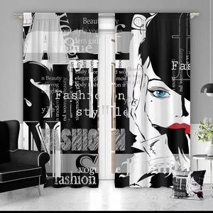 set of 2 panel curtains I got for my new house and only had up for 2 weeks.